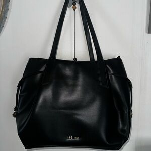 Nine West Sleek Black Tote Bag